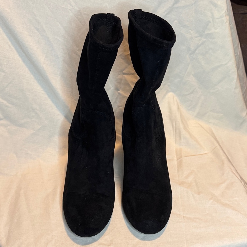 Halogen Black Heeled Boots